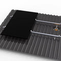 Tile Roof Solar Support System DIY PV Mounting Rail Aluminum Bracket Kit MegaBDM