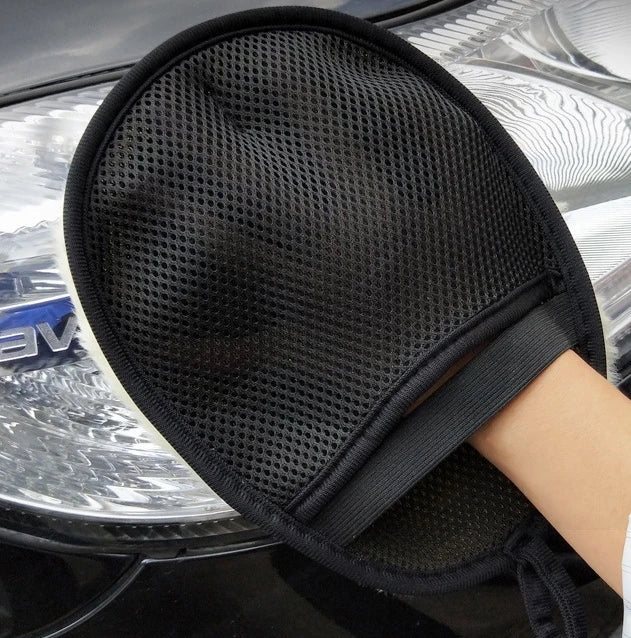 Car Styling Wool Soft Car Wash Mitt Cleaning Brush Motorcycle Washer Care Products Factory Outlet