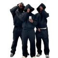 Bangladesh China Factory Price OEM 2024 Hoodie Set Hooded Sweatshirt & Pants Sportswear European and American Style Hoodie