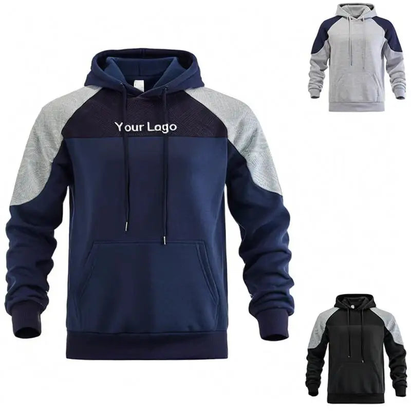 Men's 450Grams Heavyweight Winter Oversized Embroidered Hoodie Multi-Color Optional Custom Logo Sporty Casual Style