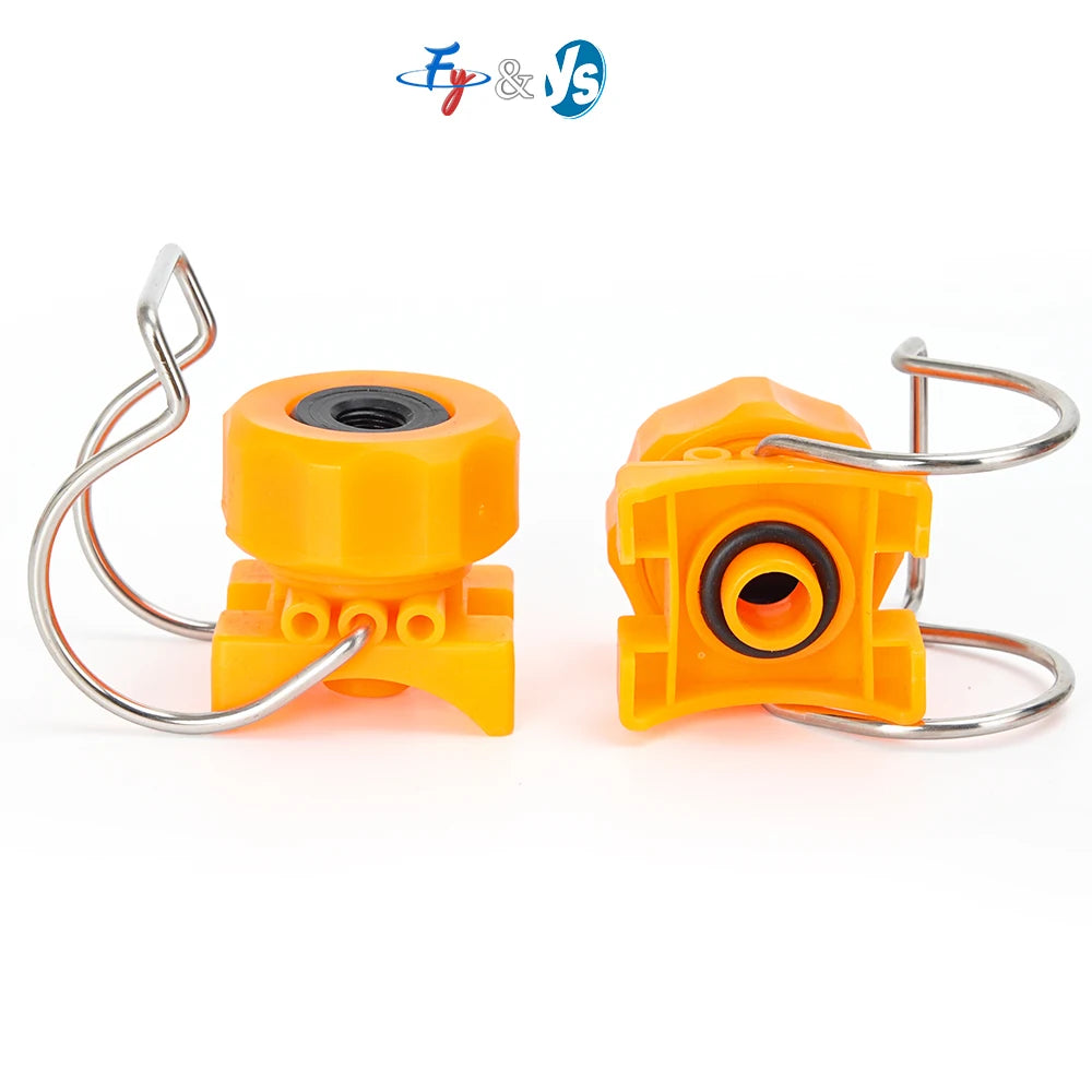 High Quality Adjustable Ball Clip-on Nozzle Plastic Spray Clamp for Cleaning Convenient Clip-on Tube Sprayer
