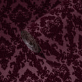 Made Germany Luxury Velvet Flock Damask Red Non Woven Premium Fabric Wallpaper Rolls Living Room Kitchen Smoke-Proof 1005x052m