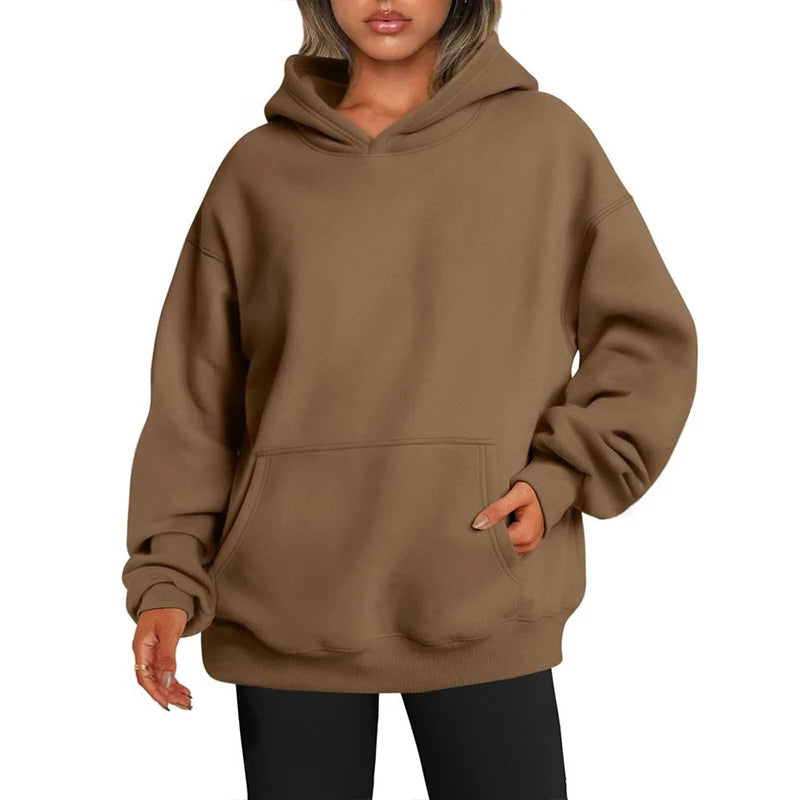 Women's Long-Sleeve Hooded Sweatshirt Fashionable Loose Hoodie 3D Long-Sleeve Retro Tie-Dye Baseball Jacket