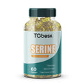 Hot Sell Support Memory and Focus Reduce Brain Fatigue Dietary Supplements Fruity Gummy Candy 60 Gummies TCbesk Serine Gummies