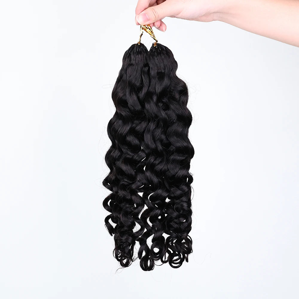 Raw Virgin Human Hair Italian Ccurly 1B# Hair Bulk Wholesale Cuticle Aligned Brazilian Human Hair Bundle