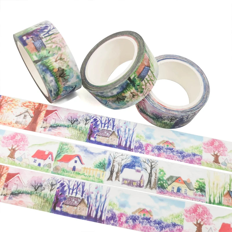 Wholesale Journal Scrapbook Japanese Paper Tape Daily Deco Masking Washi Tape