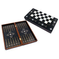 Star Durable Plastic Antique Backgammon Set