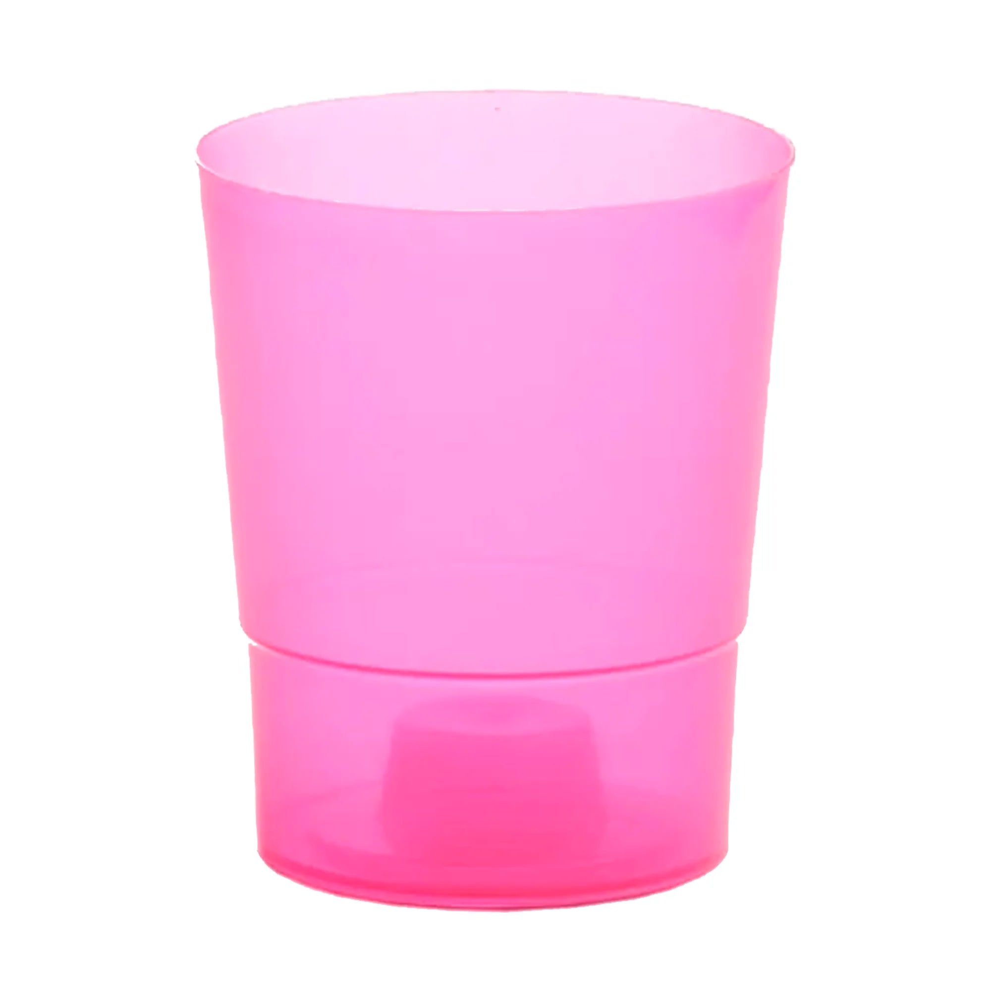 COUBI ORCHID 1.1L. flower pot dimensions (mm) 125x125x147 transparent pink color