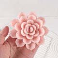 2024 Factory wholesale OEM 3D Lotus Resin Casting  Resin Making Silicone Mold for Candle Home Decorate