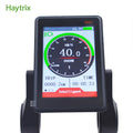 M7T Bike Computer Color LCD Screen UART2 Digital Speedometer Odometer for Electric Bike Cycling Parts Bike Accessories MegaBDM