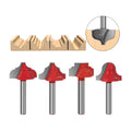 6MM Shank Milling Cutter Wood Carving Open End Carving Lace Knife Bit 3D Woodworking Insert Tungsten Carbide CNC Router Bit