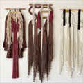 Bohemian Custom Cotton Handmade Home Decor Braided Decoration Leaf Macrame Wall Hanging