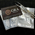 Round Brilliant Cut Small Size Melee Moissanite Stones Def Color 1 Carat 0.7-2.9mm White Color Melee Moissanite Wholesale