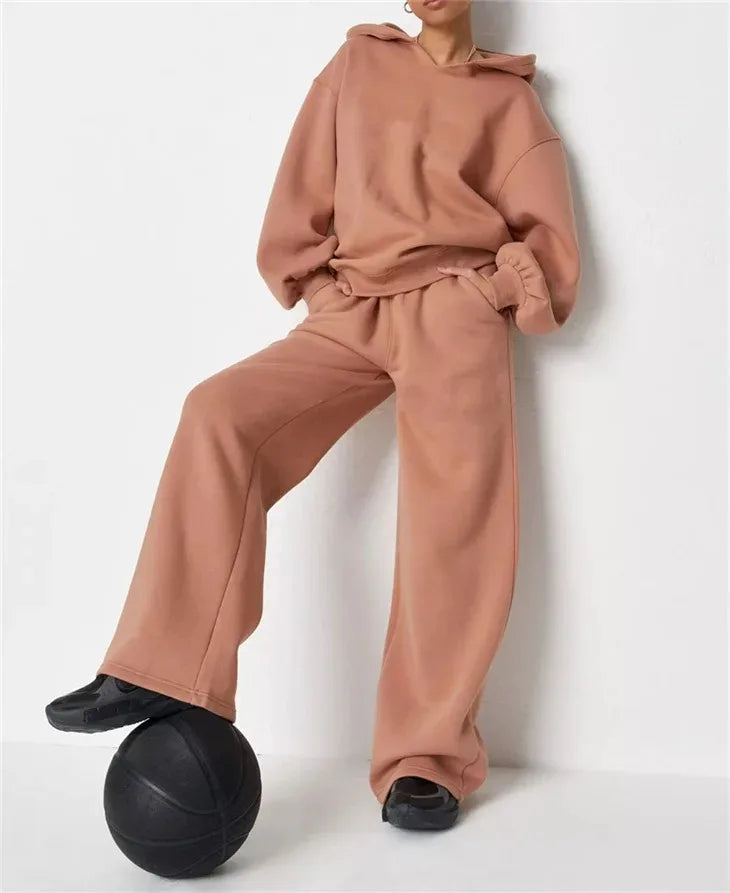Factory Custom Logo Women's Sweatsuits Wholesale Bulk Jogging Sweat Suits Jogger Tracksuit Set Jogger Sweatpants Terry Regular