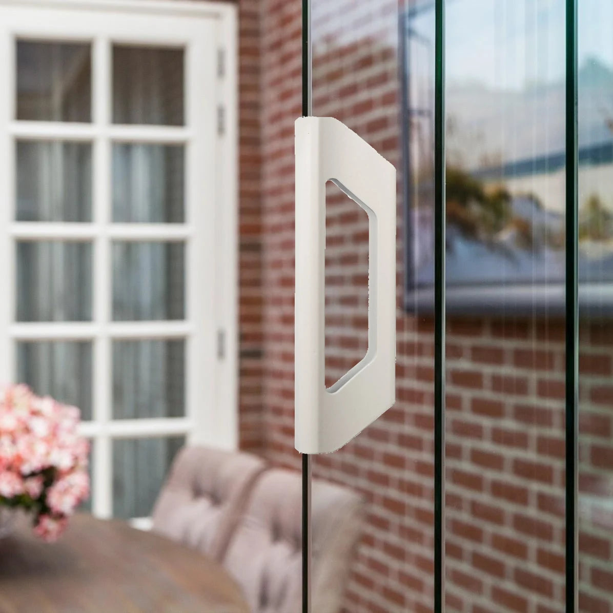 Manufacturer Custom Color Material Aluminum Alloy Handle Glass Door Handle for 10mm Glass Sliding Door