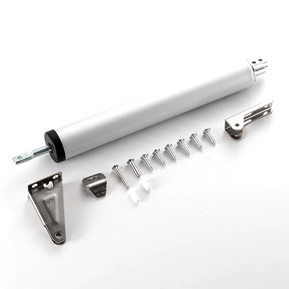 YMC 20kg Heavy-Duty Modern Automatic Hardware Gas Spring Door Closer Adjustable Speed Soft-Close Positioning Stop for Hotels