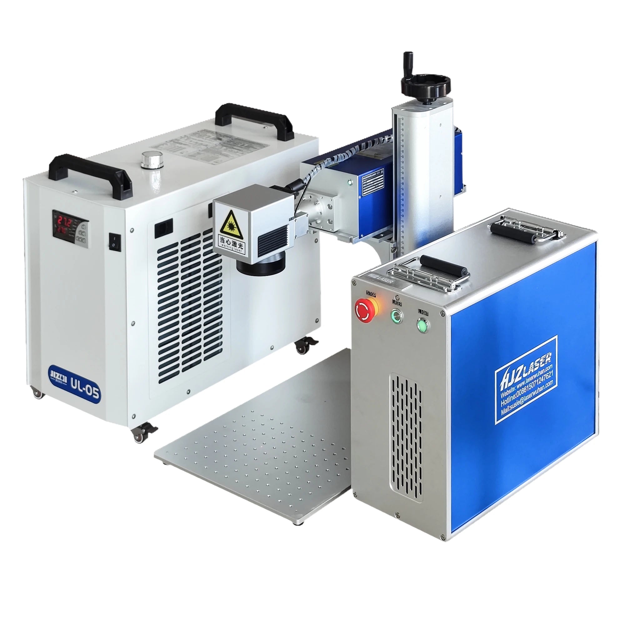 Portable UV Laser Marking Machine 355nm Laser Printer 3W 5W 10Watt Air Cooling