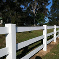 Corey 2-4 Rail Cheap Farm 100% Virgin PVC Horse Fence Vinyl Eco-Friendly Waterproof Rodent Proof Secure Jumping Obstacle Corral MegaBDM