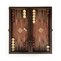 Helena Wood Art K421.033 Classic Handmade Durable Rosewood Backgammon Set (36.5 Cm) with Checkers and Boxwood Pieces