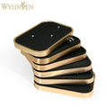 WYP Wholesale Black Microfiber Display Jewelry Tray for Necklaces Earrings Bracelets Rings-for Storage and Showcase
