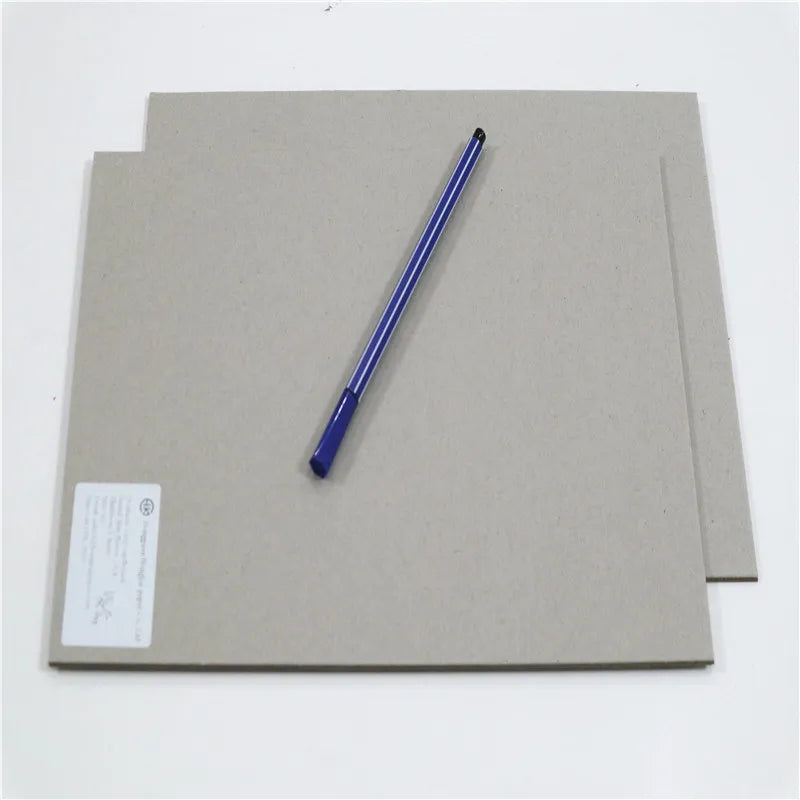 Factory 787x1092mm 889x1194mm 1200 Gsm Thick 0.5mm Gray Paper Roll 300gsm Grey Board