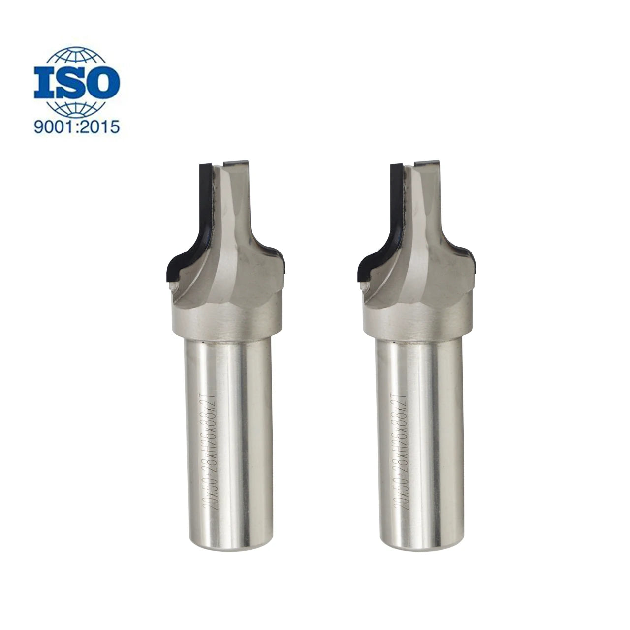 Dehuai Woodworking Customized 1+1 2+2 3+3 PCD Milling Cutter TCT Milling Cutter for Furniture