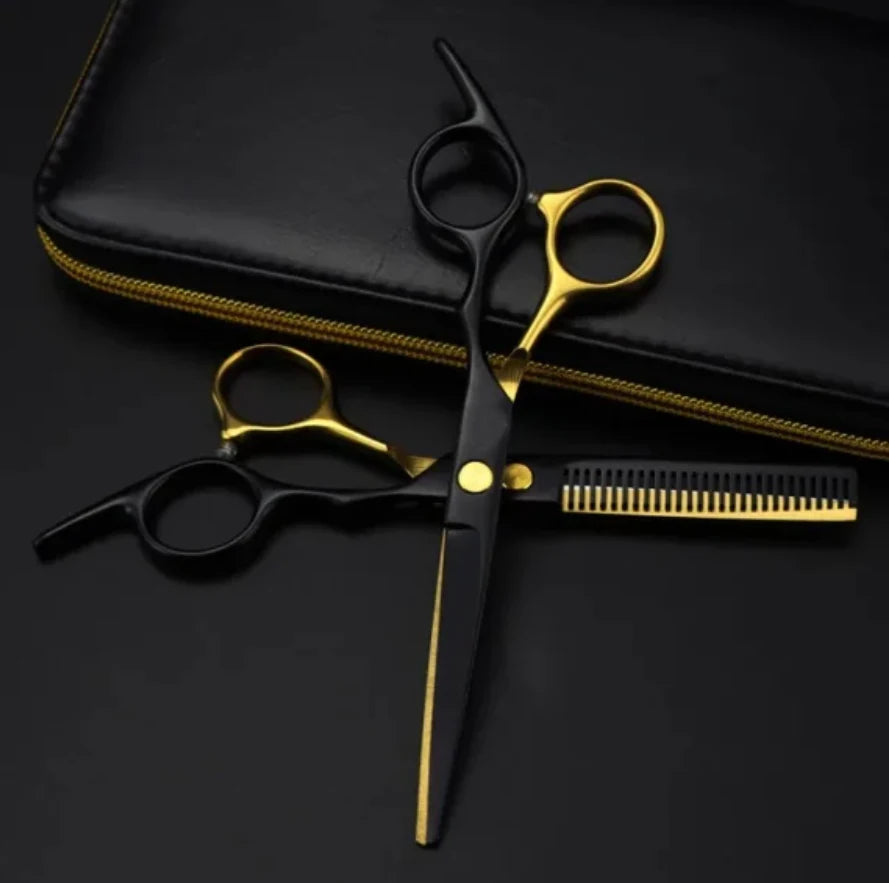 6 Inch Hair Scissors Hair Thinning Cutting Clipper Barber Scissor Hair Shears Professional Barber Shop Hairdressing Scissors