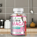 Curve MACA 3000mg Capsules for Women Butt Enhancement Hips Enlargement Hormone Balance Energy and Stress Support Pills
