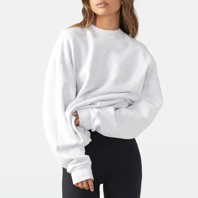 Wholesale Custom Women's Hoodie Breathable Pullover with Lined Design Terry Fabric Short Length for Spring Season