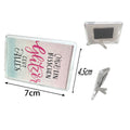Wholesale Acrylic Magnetic Picture Frames for Refrigerator Magnetic Frame Clear Display Frameless Home Decor