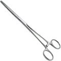 8\" Long Stainless Steel Straight Pean Hemostat Forceps Locking Surgical Clamps for Hair Extension Fishing Forceps Tools