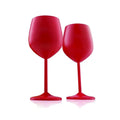 Pink Vintage Stainless Steel Wine Glass for Martini Champagne for Party Club Bar Color Wine Glasses Cocktail Cups