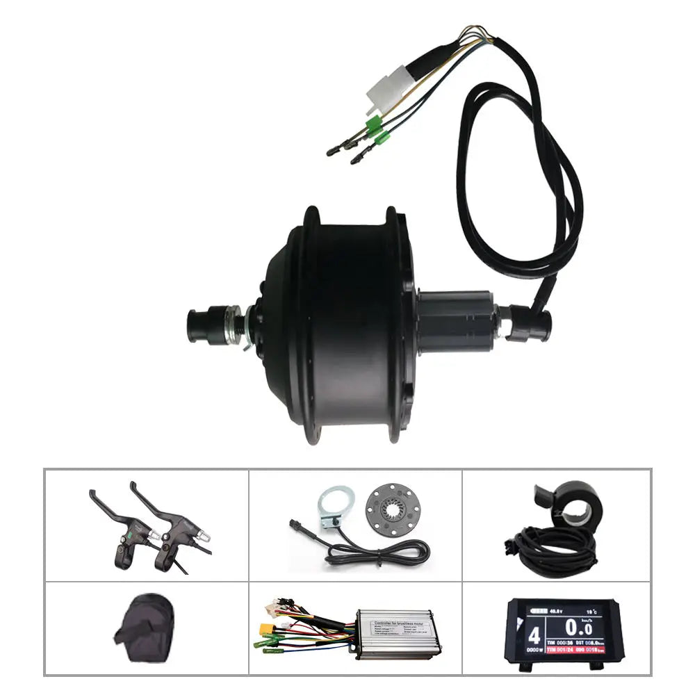Hub Motor 48V Frontr/Rear Wheel Hub 500W Motor Kits for 48V Ebike  20" to 29" Motor Kits