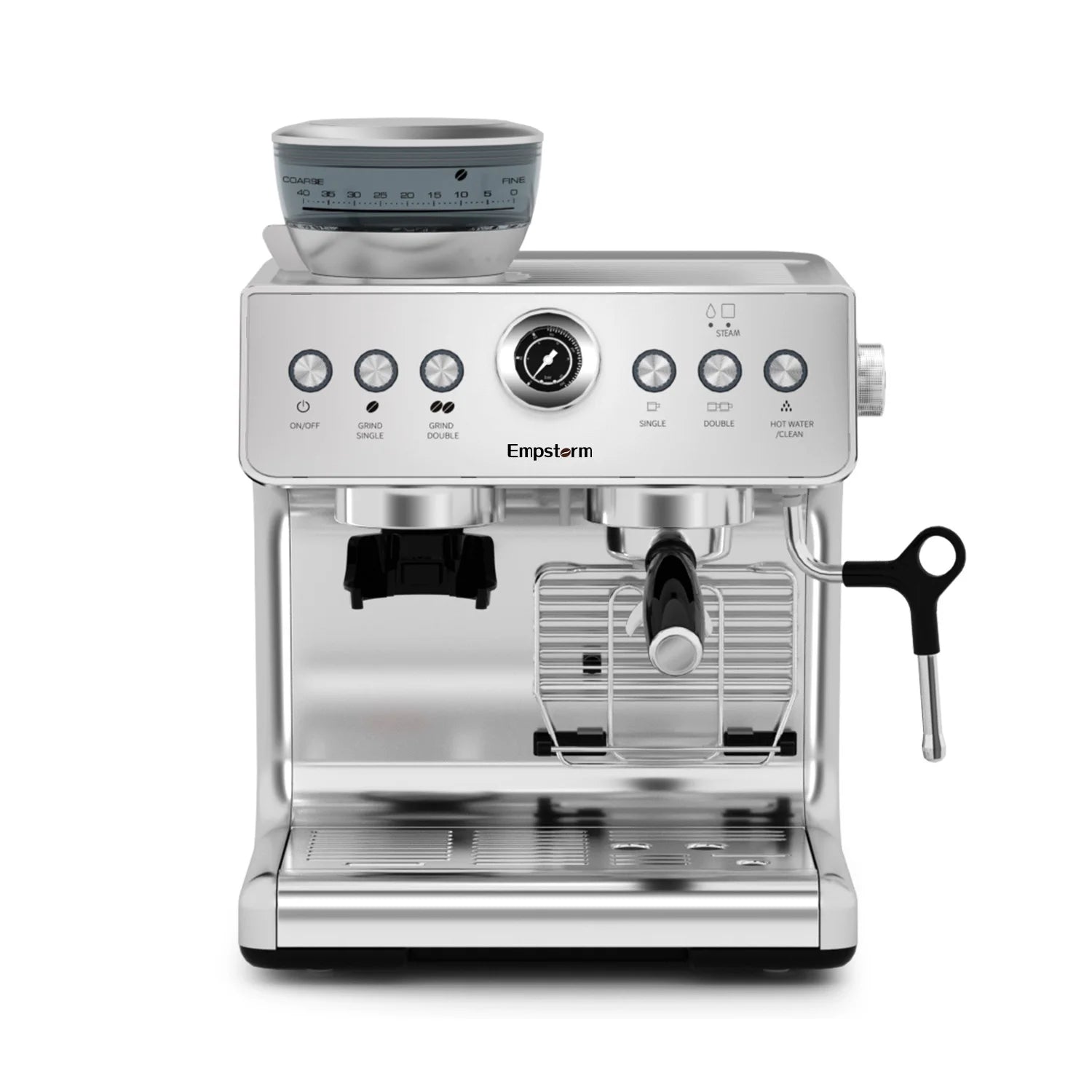 21M Ultimate Semi-Automatic Electric Coffee Machine with Brew System for Commercial Use (20Bar Pump for Hotel Household RV)