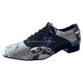 Customized Heel Ballroom Dancing Shoes for Men Suede Soft Sole