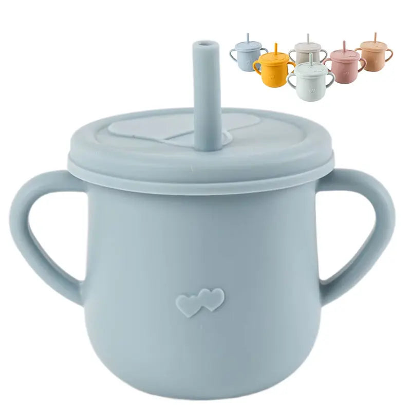 Lids Stocked Popular Factory Silicone Toddler Sippy Cups | Shatterproof Stocked Toddler Sippy Cups Eco-Friendly Silicone Rubber