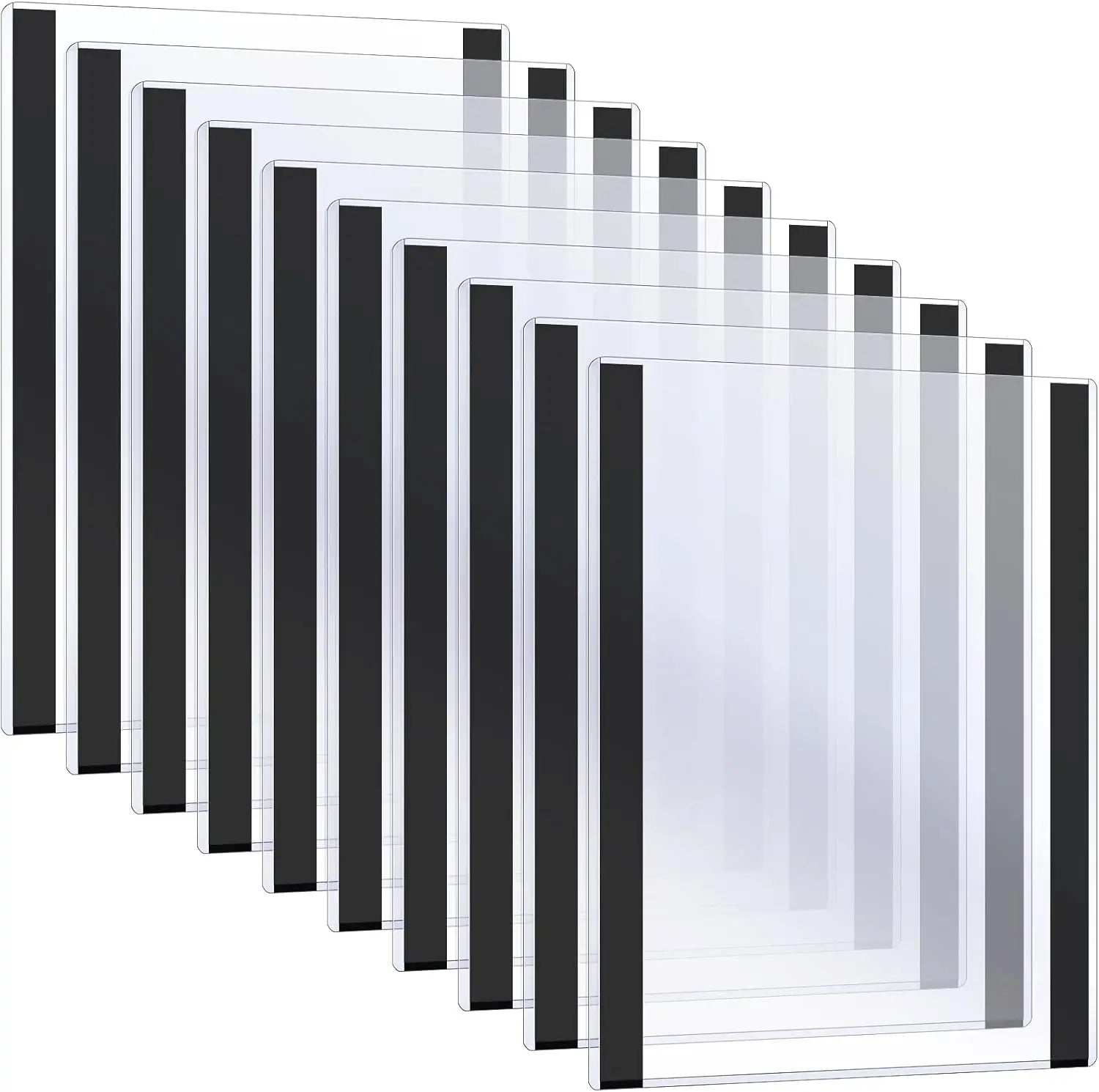 Hookei Magnetic Clear Frames Plastic Sign Holder for Store Restaurant