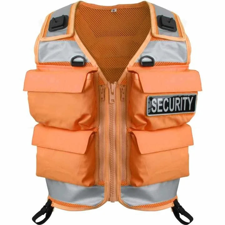 Reflective Adjustable Safety Vest Lightweight High Visibility Gear Ideal for Construction Road Safety and Outdoor Projects