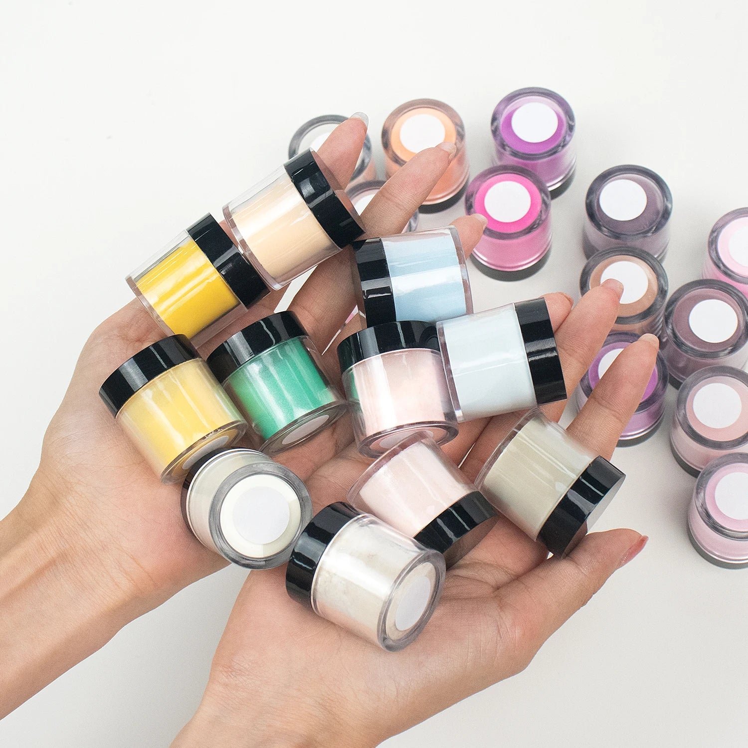 24 Color Nail Salon Beginner Buttery Acrylic Powder Professional Nail Dipping Powder