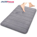Anti Slip Shaggy Luxury Microfiber Chenille Absorbent Modern Bath Mat for Home & Hotel Use MegaBDM