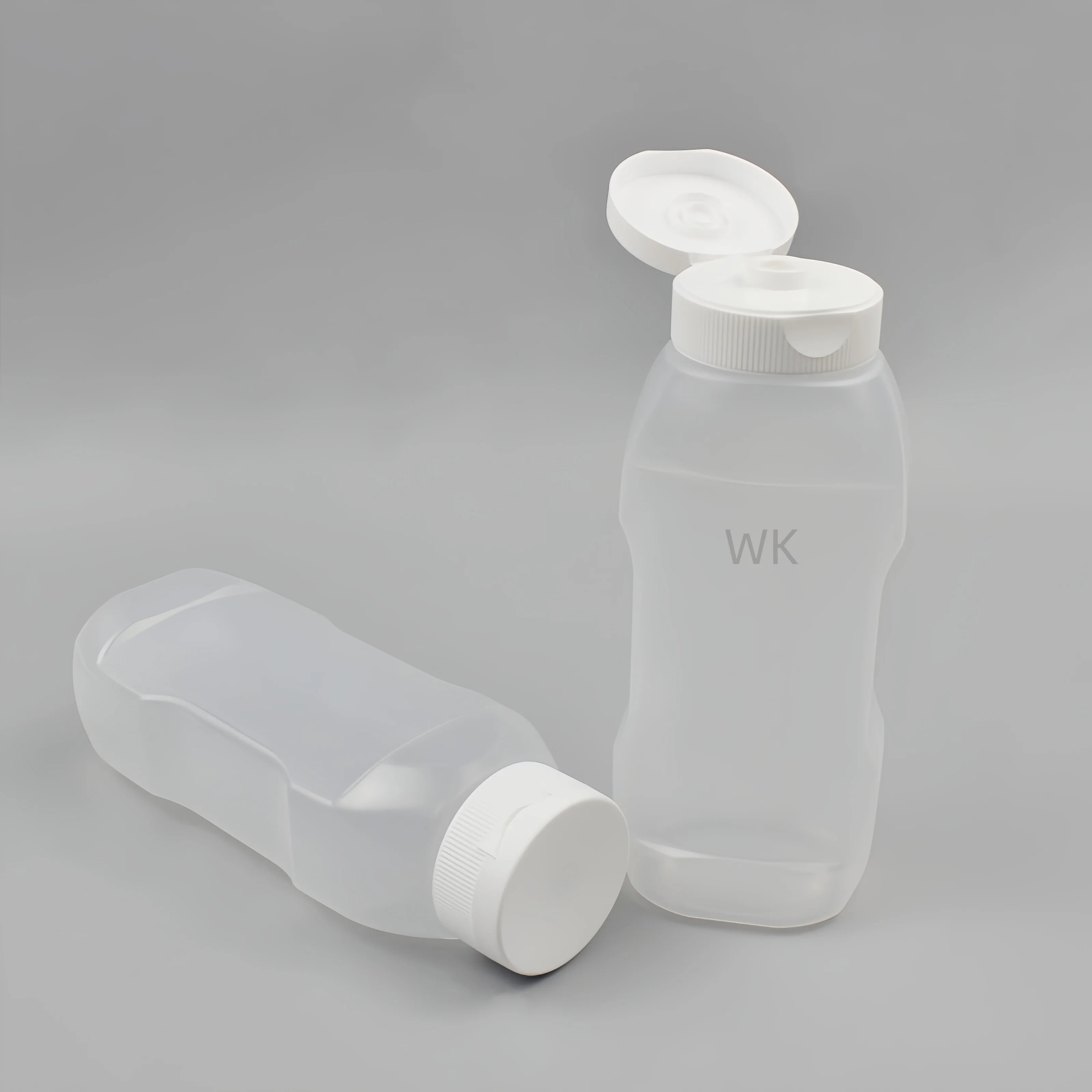 500ml HDPE Sauce Bottles Ketchup Squeeze Bottle