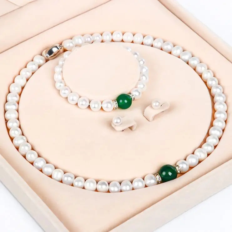 Certified ZZXL-N0012freshwater Pearl Necklace Pendant Jewelry Real Wedding Pearl Necklaces for Women Mother Birthday  Gift