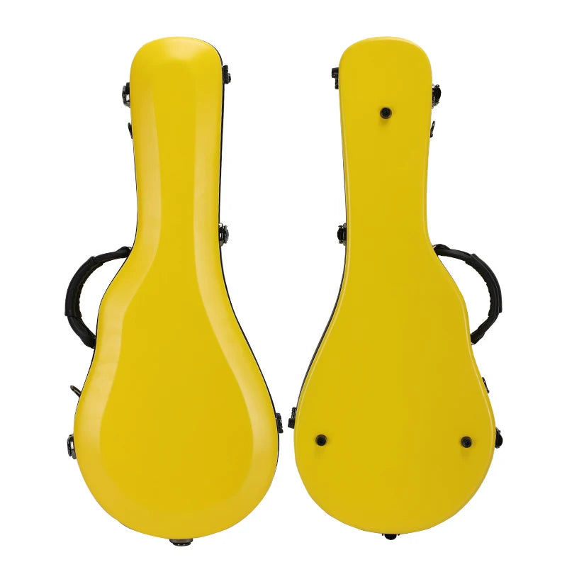 SUN-FM YW RM Rainbow Customized Logo PVC Cases OEM Wholesale Shockproof Protective Guitar Hard Case Leather Handle Crush Velvet