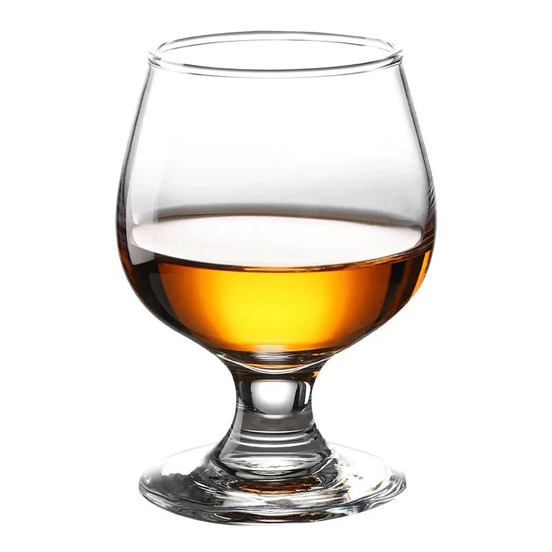 JUXINDA Multifunctional Thickened Durable Glass Cake Cups Brandy Glasses and Wine Glasses for Restaurant bar and Parties