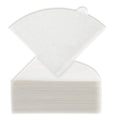 Eco-Friendly Natural Drip Disposable Paper Coffee Filters Cone Shape White Color Food Grade Custom for Home Coffee Machine Use