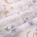 Wholesale Print Linen Fabric Solid Color Casual Shirt Clothing Customizable Printed Linen Fabric