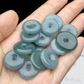 PFT Women's Classic Blue Water Jade Safety Buckle Pendant Party & Gift Jewelry DIY Bracelet Bead Accessory MegaBDM