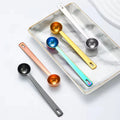 Metal Mini Spoon 1 Tsp 5ml  10ml Coffee Scoop Stainless Steel Coffee Powder Measuring Spoon
