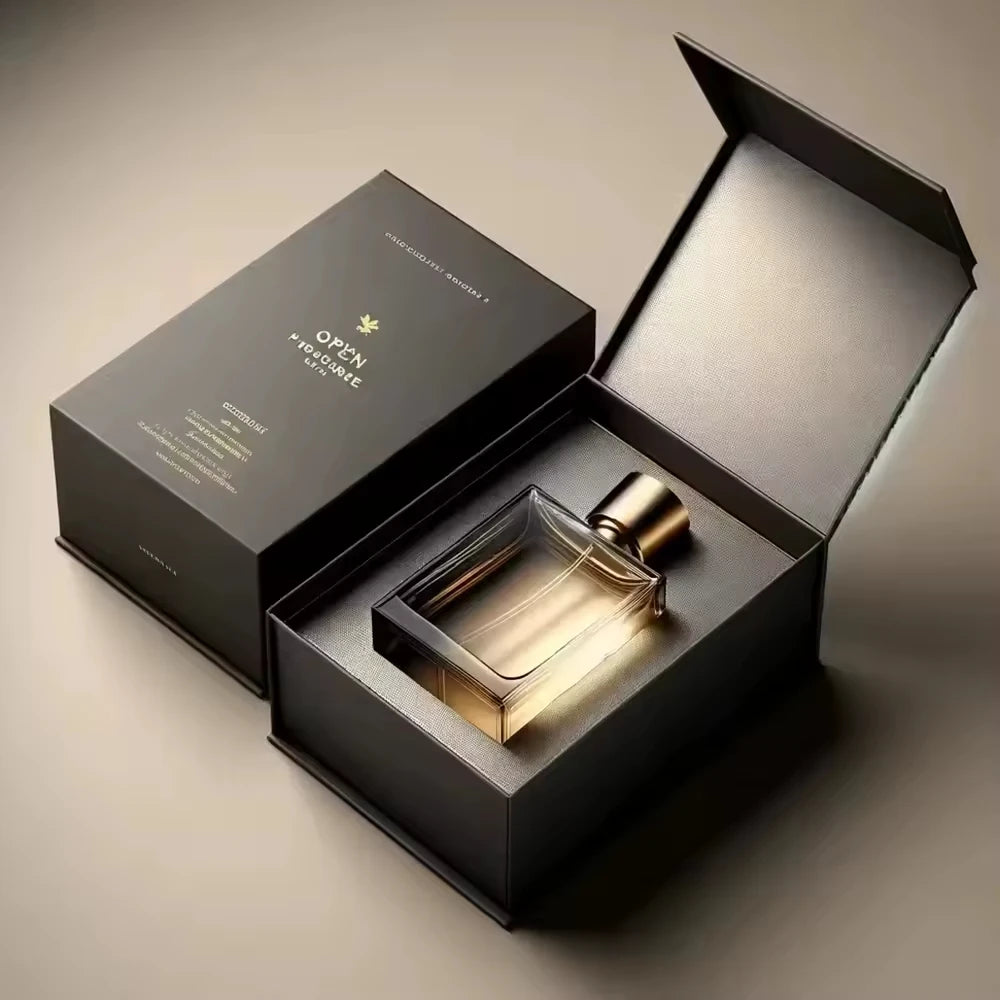 Custom Logo High-End Luxury Magnetic Packaging Aircraft Rigid Gift Box Sponge Lining Matt Lamination Embossing UV Recyclable