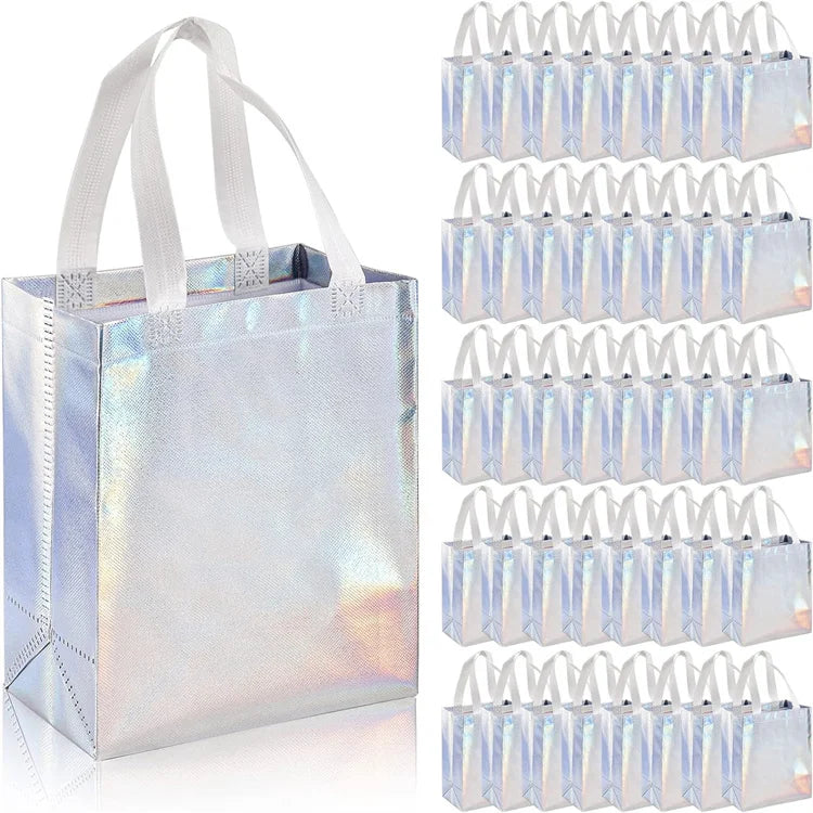 Recycled Carry Bag Shopping Bag With Logo Foldable Reusable Non Woven Shopping Bag Reutilizables for Supermarket